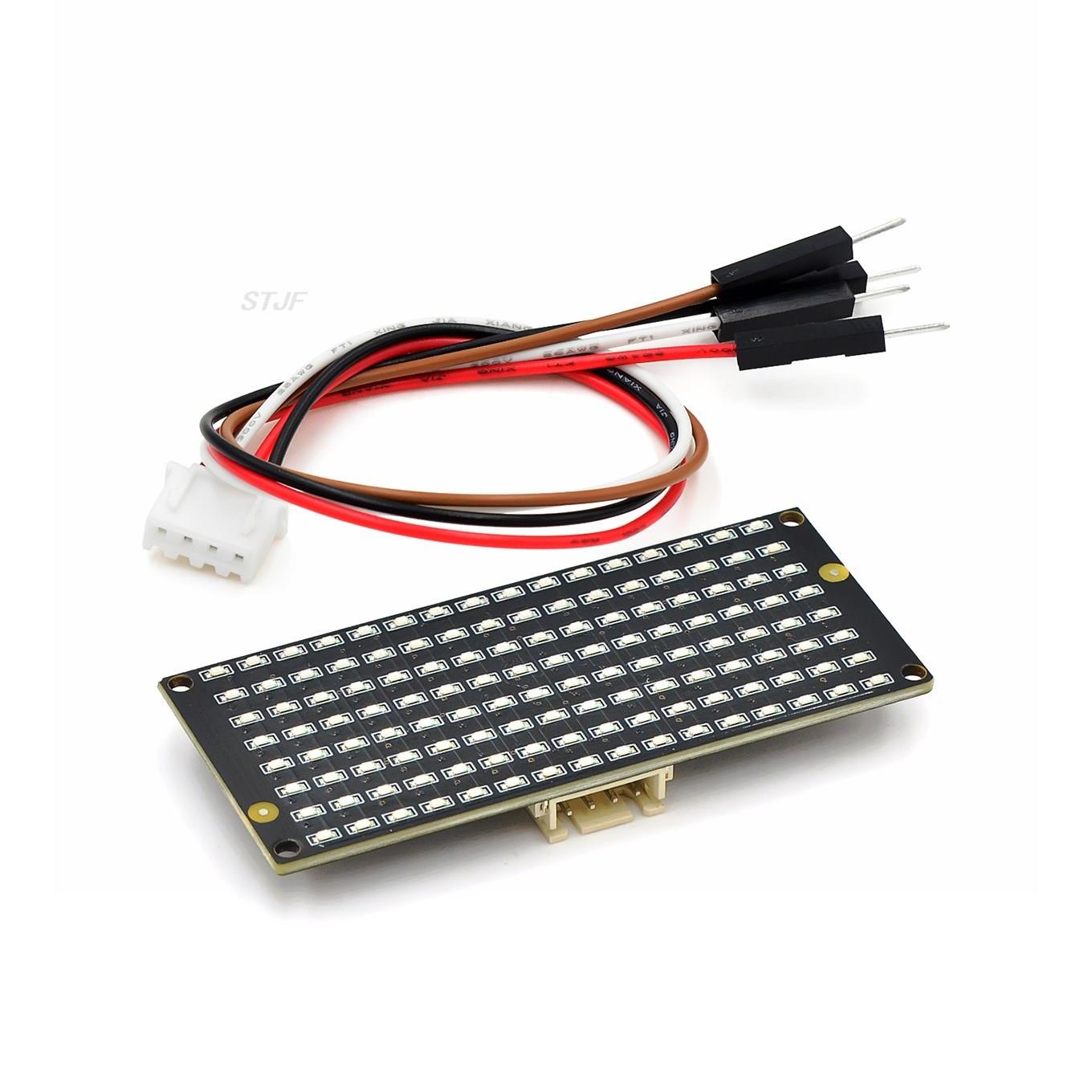 Rgb Led Matrix 8X8 - 8*16 матричный светодиодный модуль дисплея I2C,