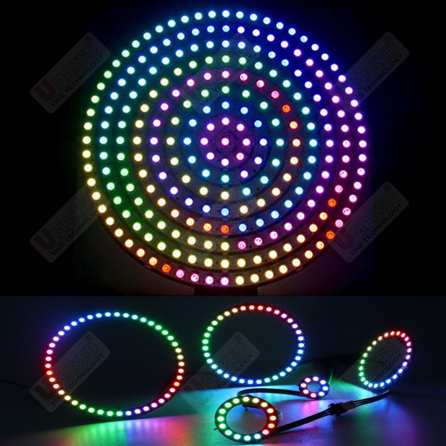 Rgb Led Matrix 8X8 - 2 шт. WS2812B индивидуально адресуемые цифровые