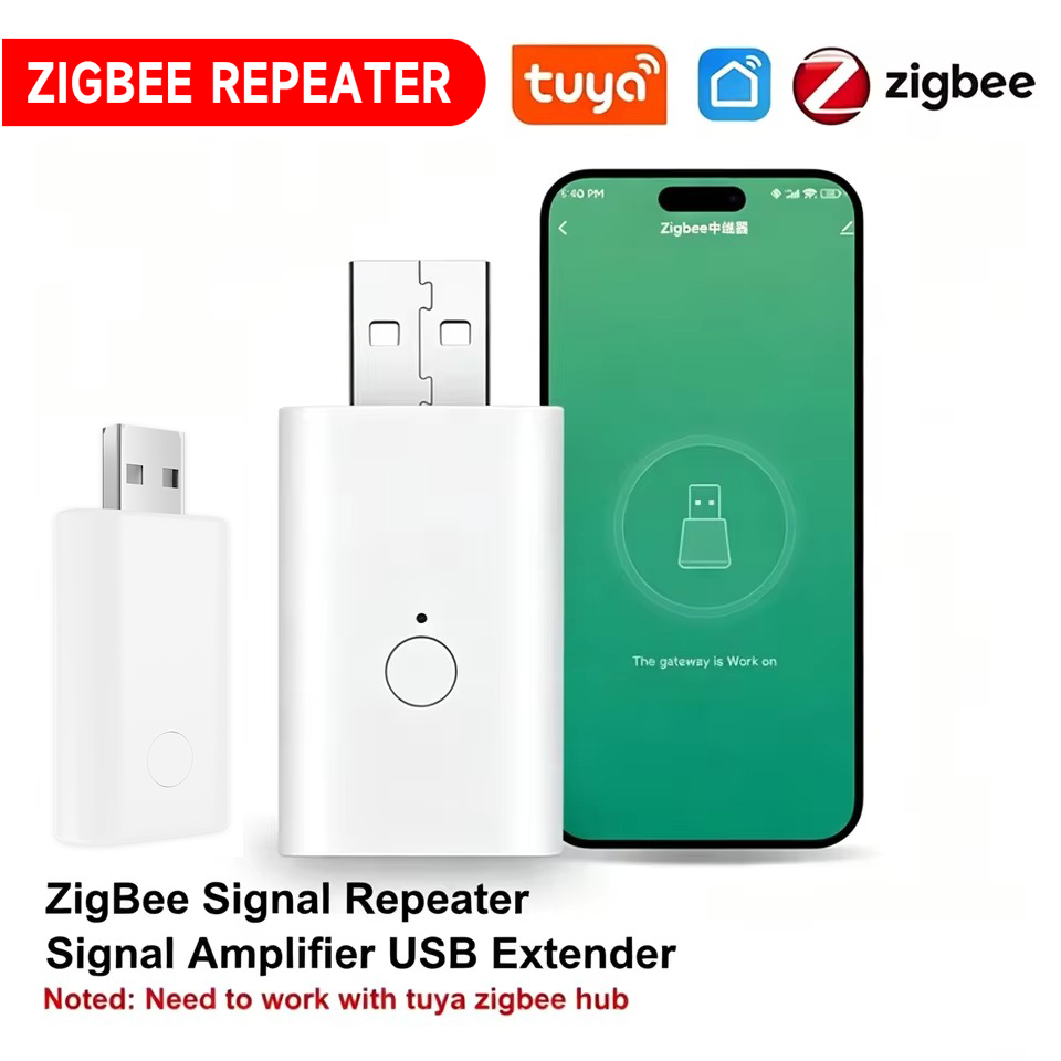 Home Automation Technology - Усилитель сигнала Tuya ZigBee USB (повторитель,