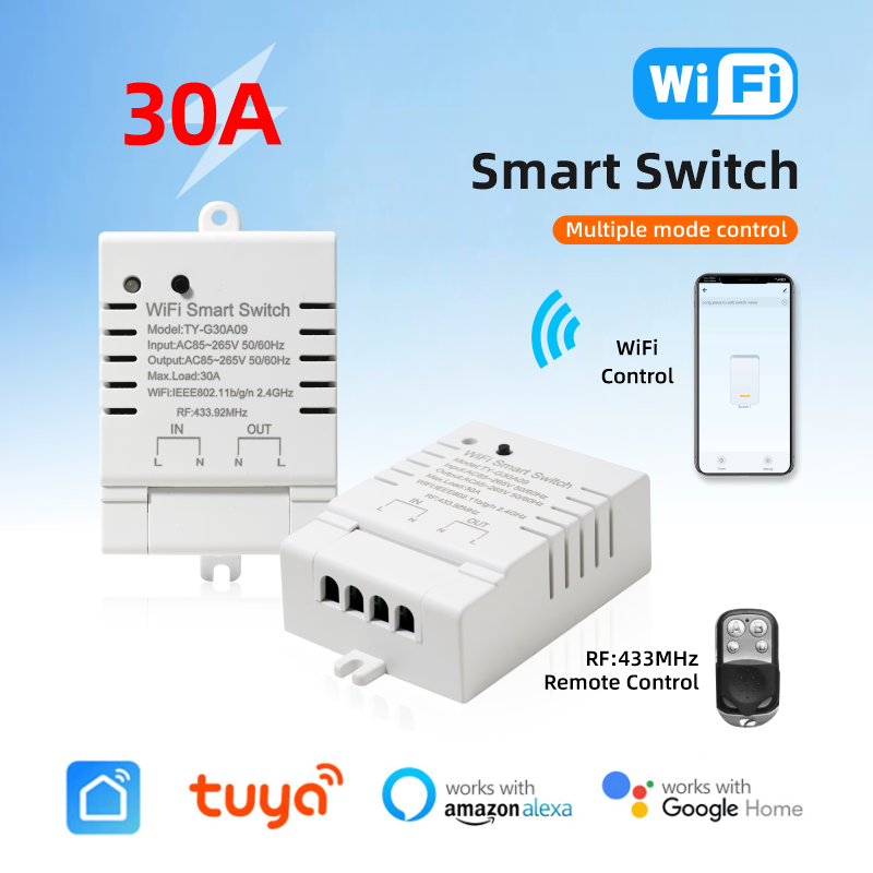 Home Automation Diy - Умный выключатель высокой мощности с поддержкой