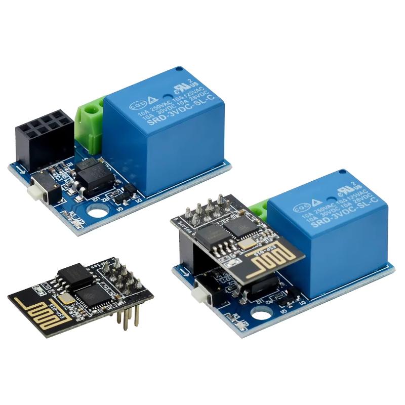 Home Automation Diy Projects - ESP8266 ESP‑01S 5V Wi-Fi релейный модуль,