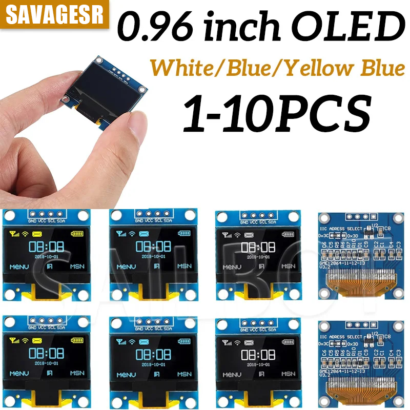 1-10 шт. 0,96-дюймовый модуль  – обзор и цена Home Automation Arduino
