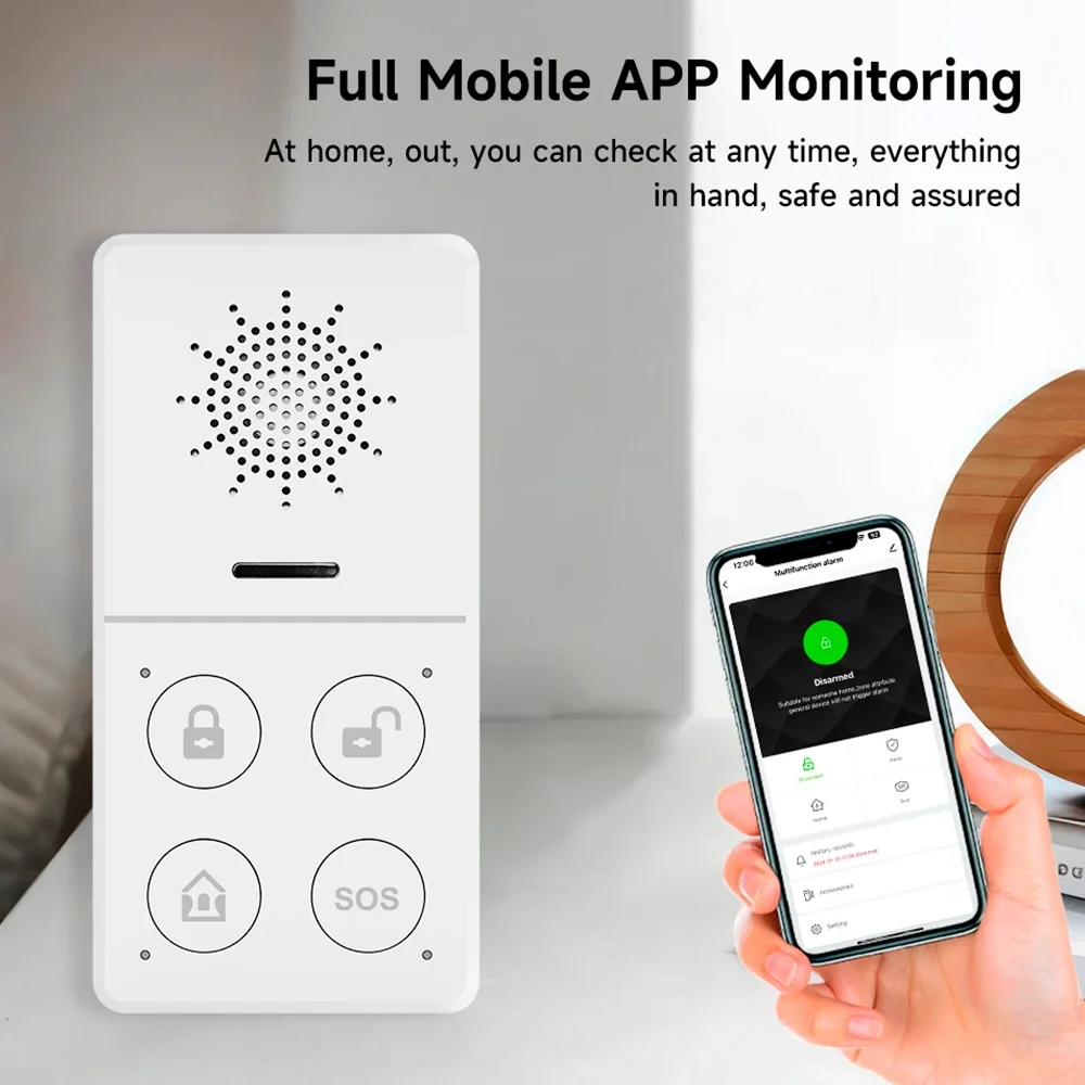 Умная сигнализация Tuya Wi-Fi, – обзор и цена Smart Home Automation Diy