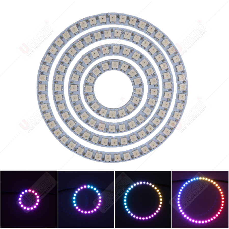 2 шт. WS2812B индивидуально ад – обзор и цена Rgb Led Matrix 8X8