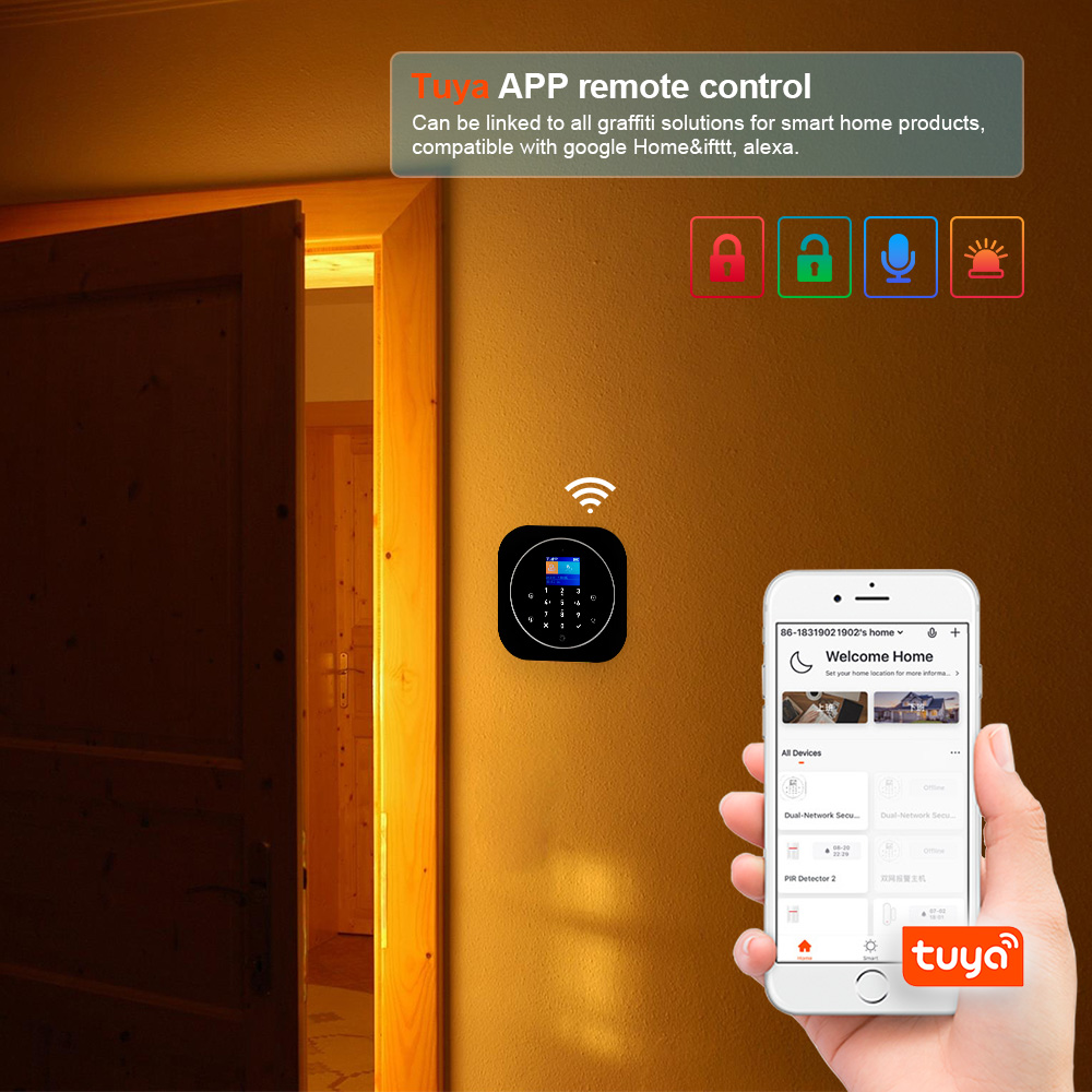 KERUI G12 Беспроводная система – обзор и цена Smart Home Automation Diy