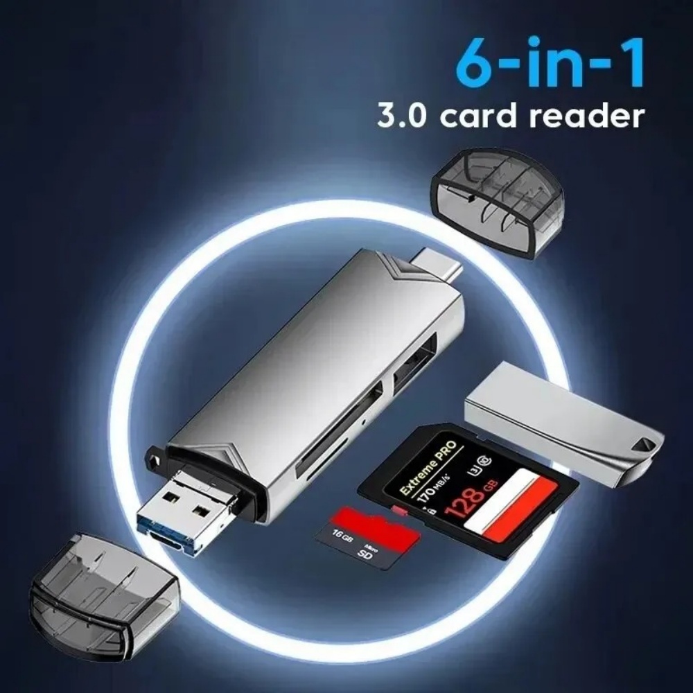 6-в-1 USB 3.0 OTG кард-ридер,  – обзор и цена Home Assistant Sd