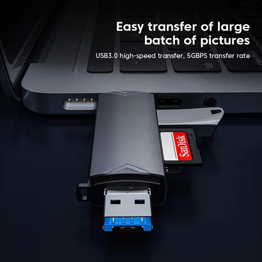 6-в-1 USB 3.0 OTG кард-ридер,  – обзор и цена Home Assistant Sd