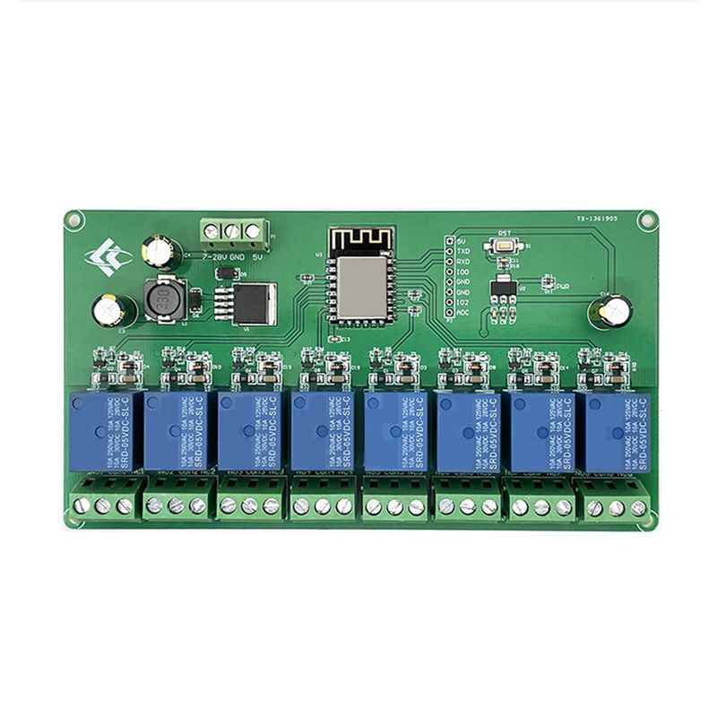 Беспроводной Wi-Fi релейный мо – обзор и цена Relay 8 Channel Board